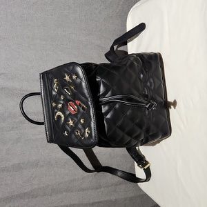 Aldo charm drawstring backpack bag